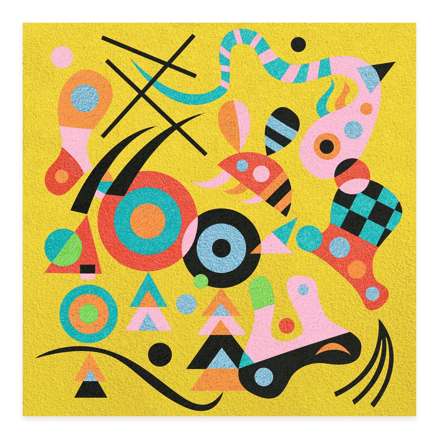 Inspired By Vassily Kandinsky - Color Sands