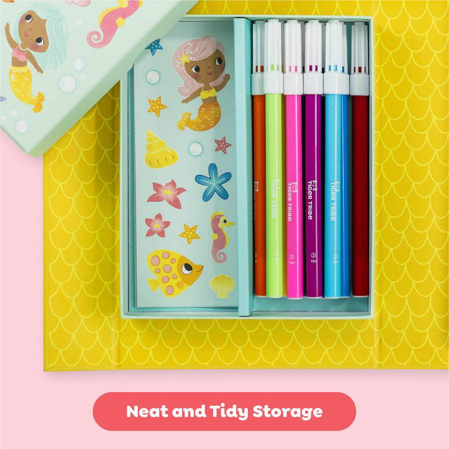 Colouring Set - Mermaids
