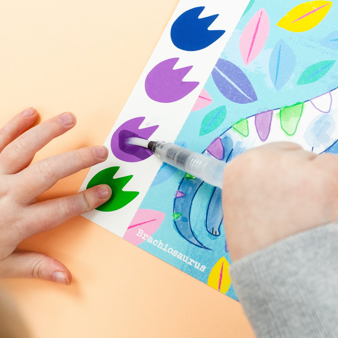 Paint-a-Picture Set - Dinosaur