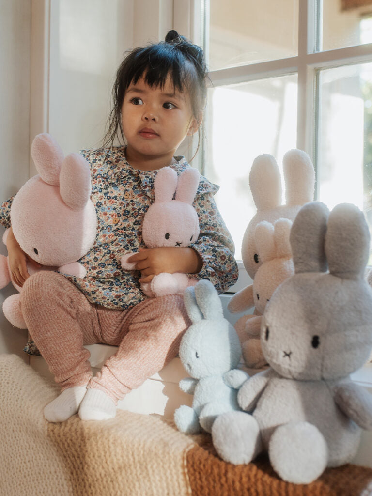 Plush MIFFY Sitting Terry 9" Light Pink