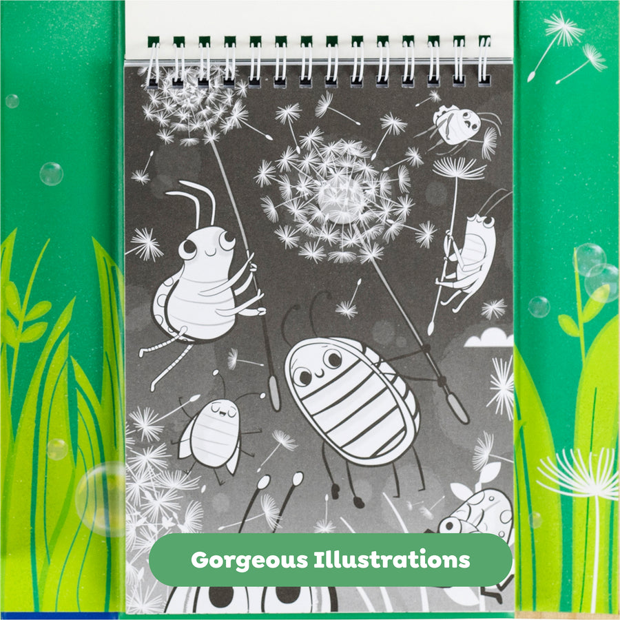 Colouring Set - Backyard Bugs