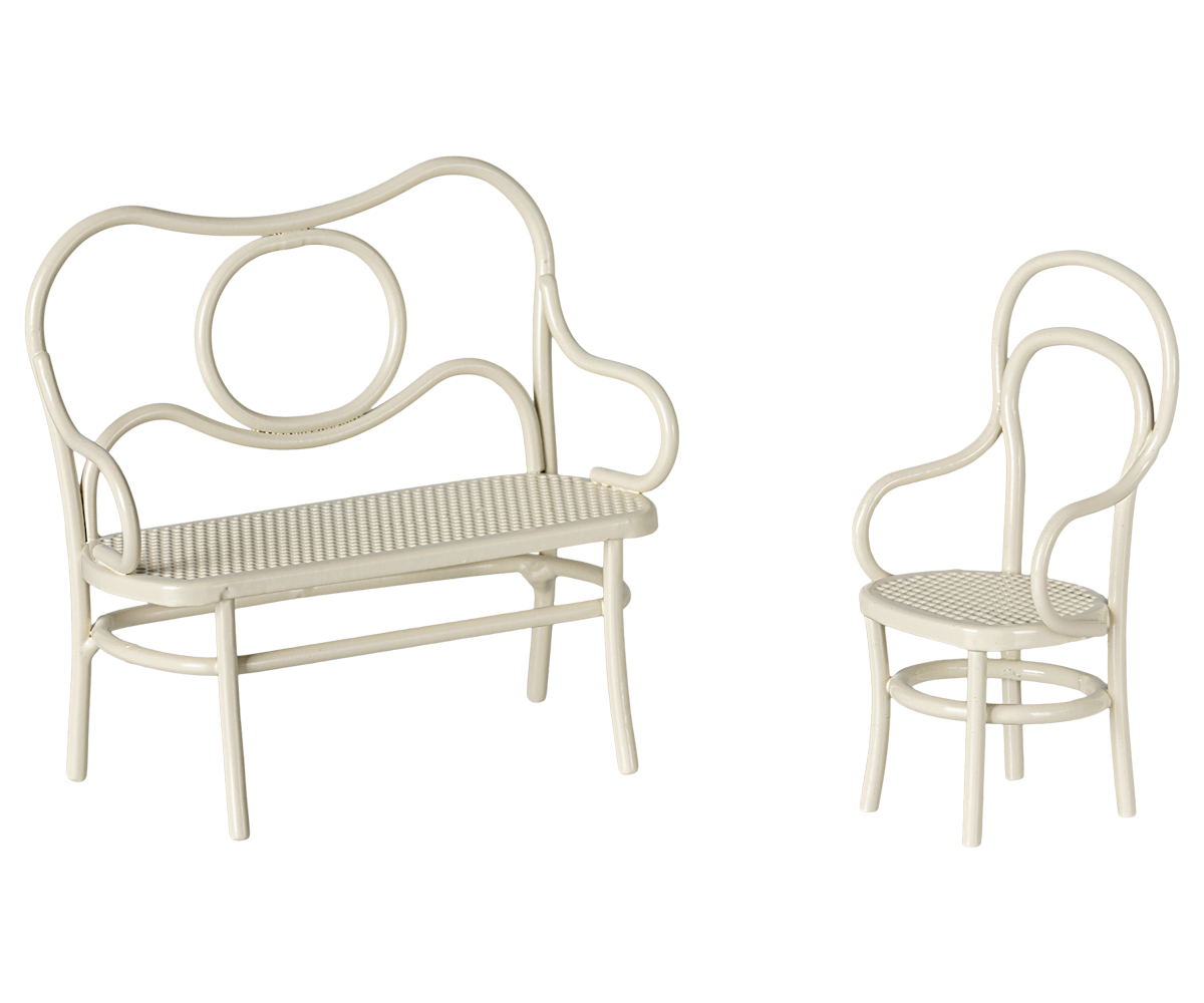 Café Set, Mouse, Small - Off White
