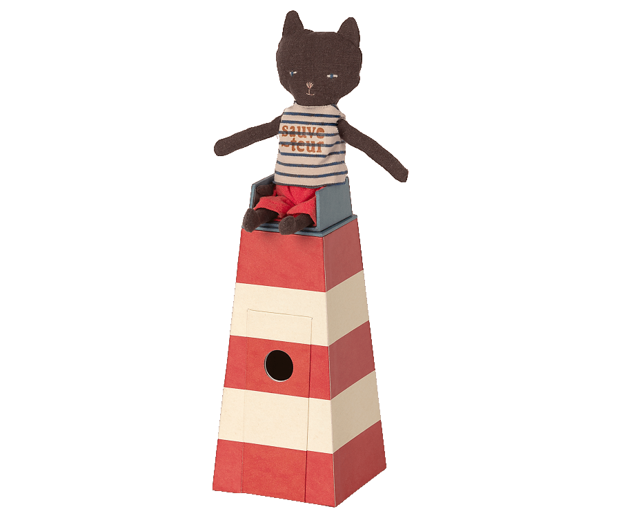 Sauveteur, Tower with cat