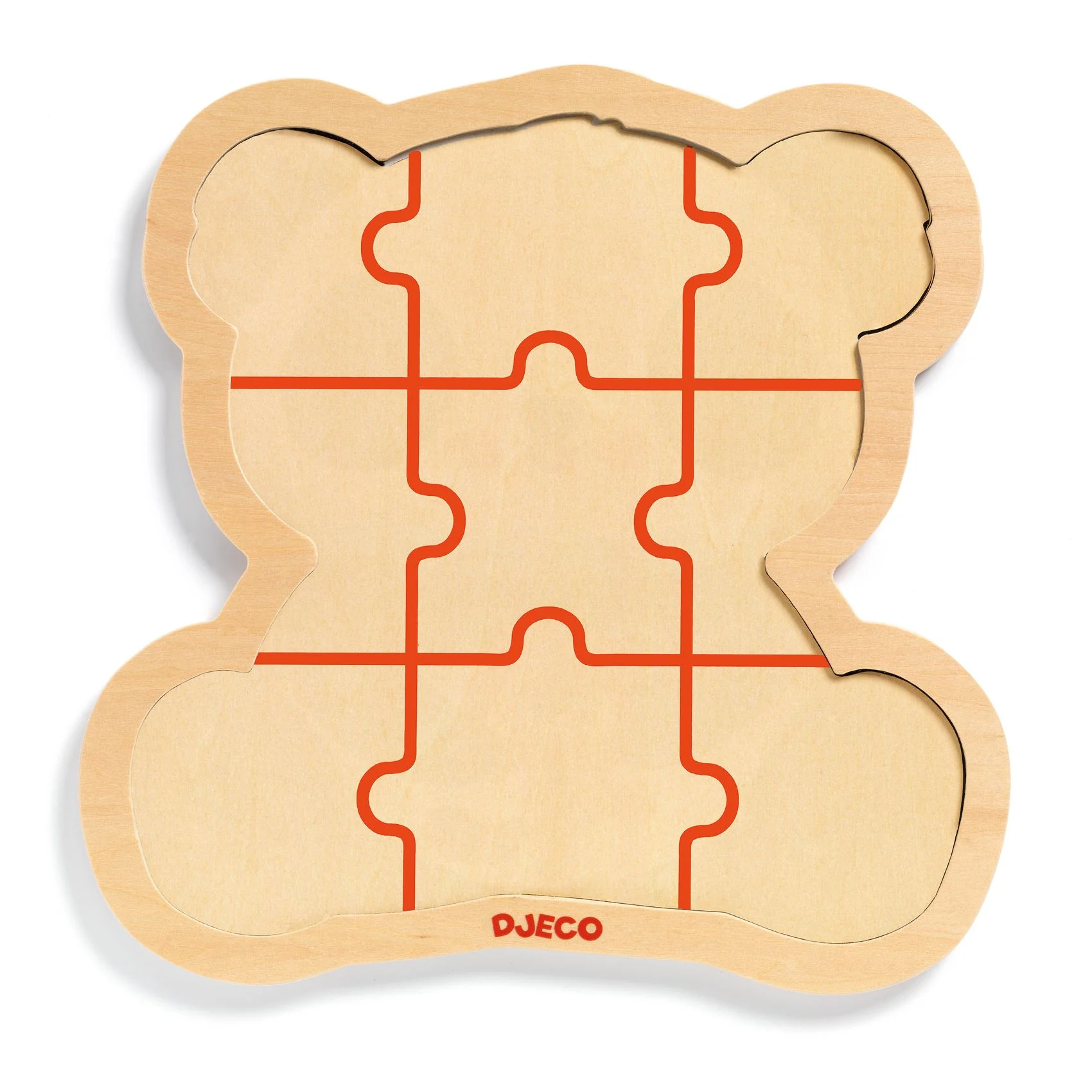 Wooden Puzzles Puzzlo Panda - 9pcs