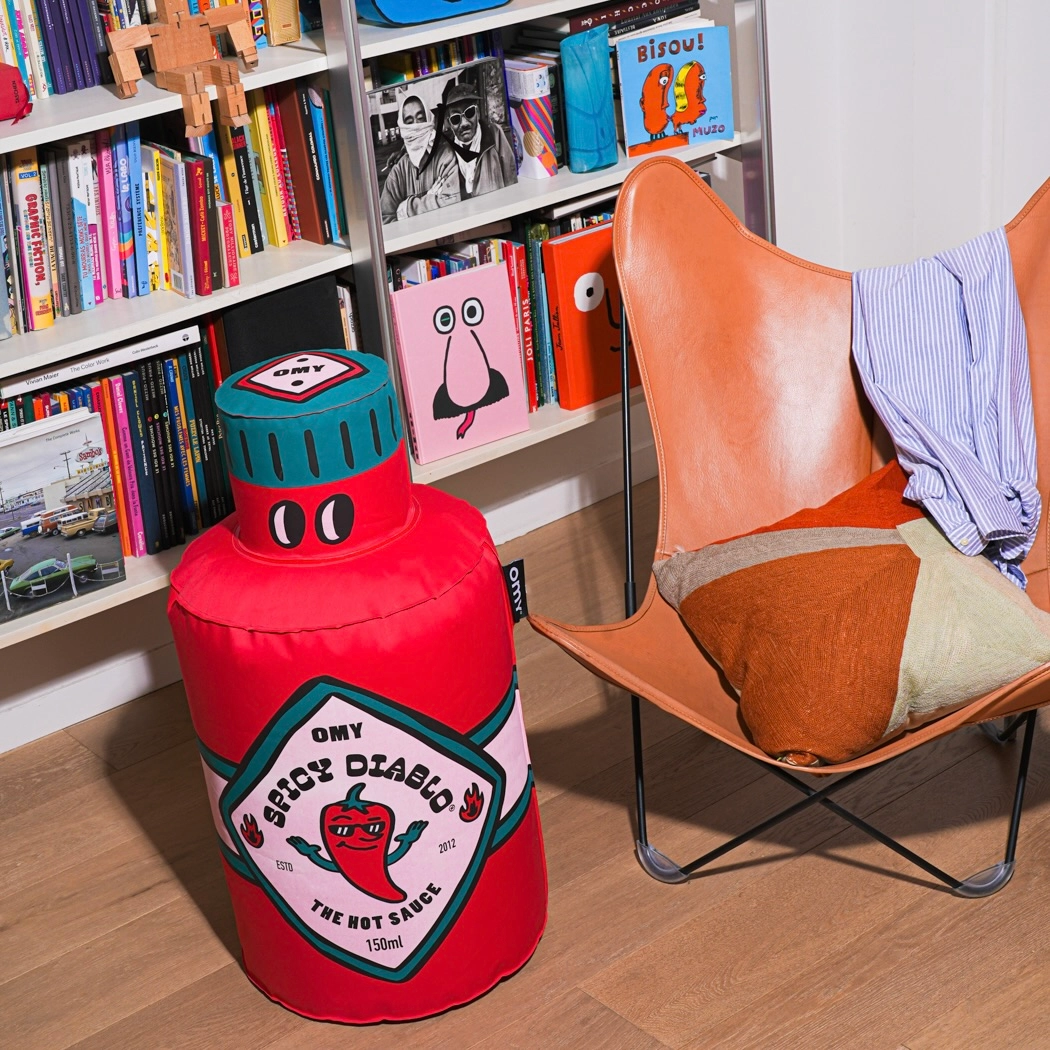 Giant Spicy Diablo (in Fabric) Decorative Air Pillow