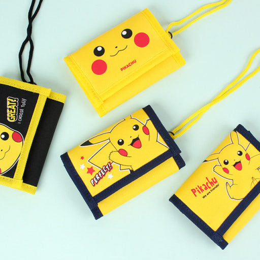 Pokemon Pikachu Velcro Neck Wallet