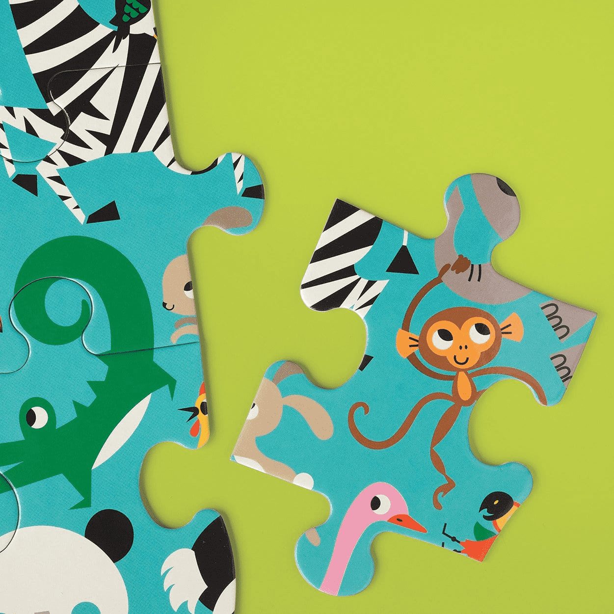 Animals of the World Jumbo Puzzle 25 pz