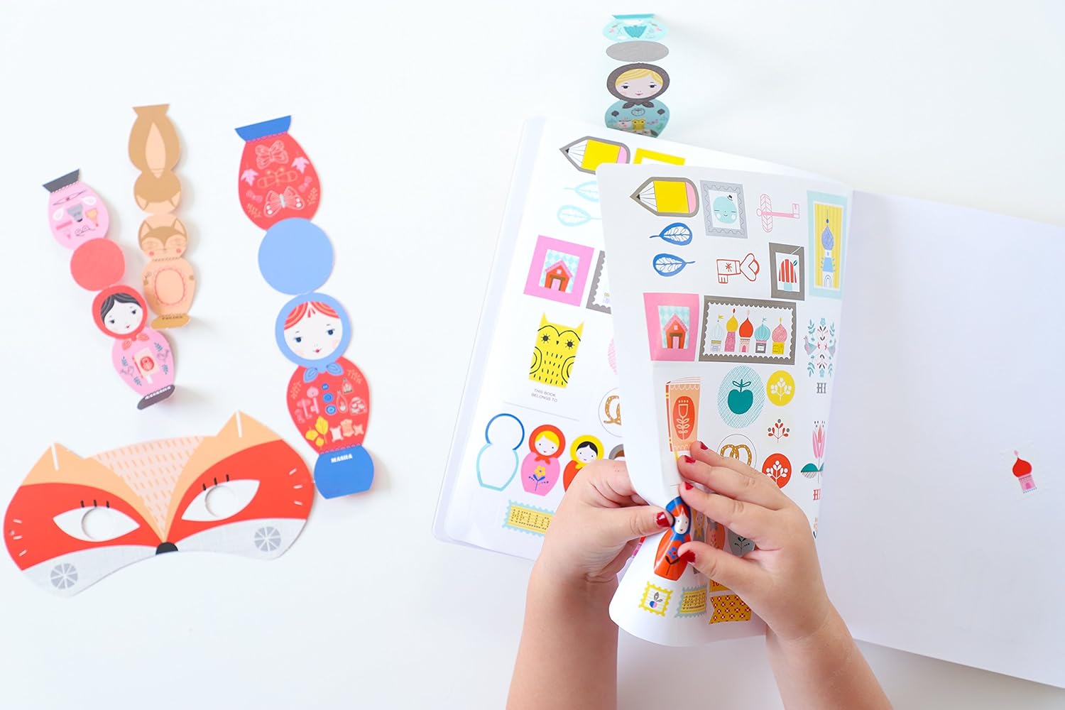 Masha's World: Coloring & Activity Book