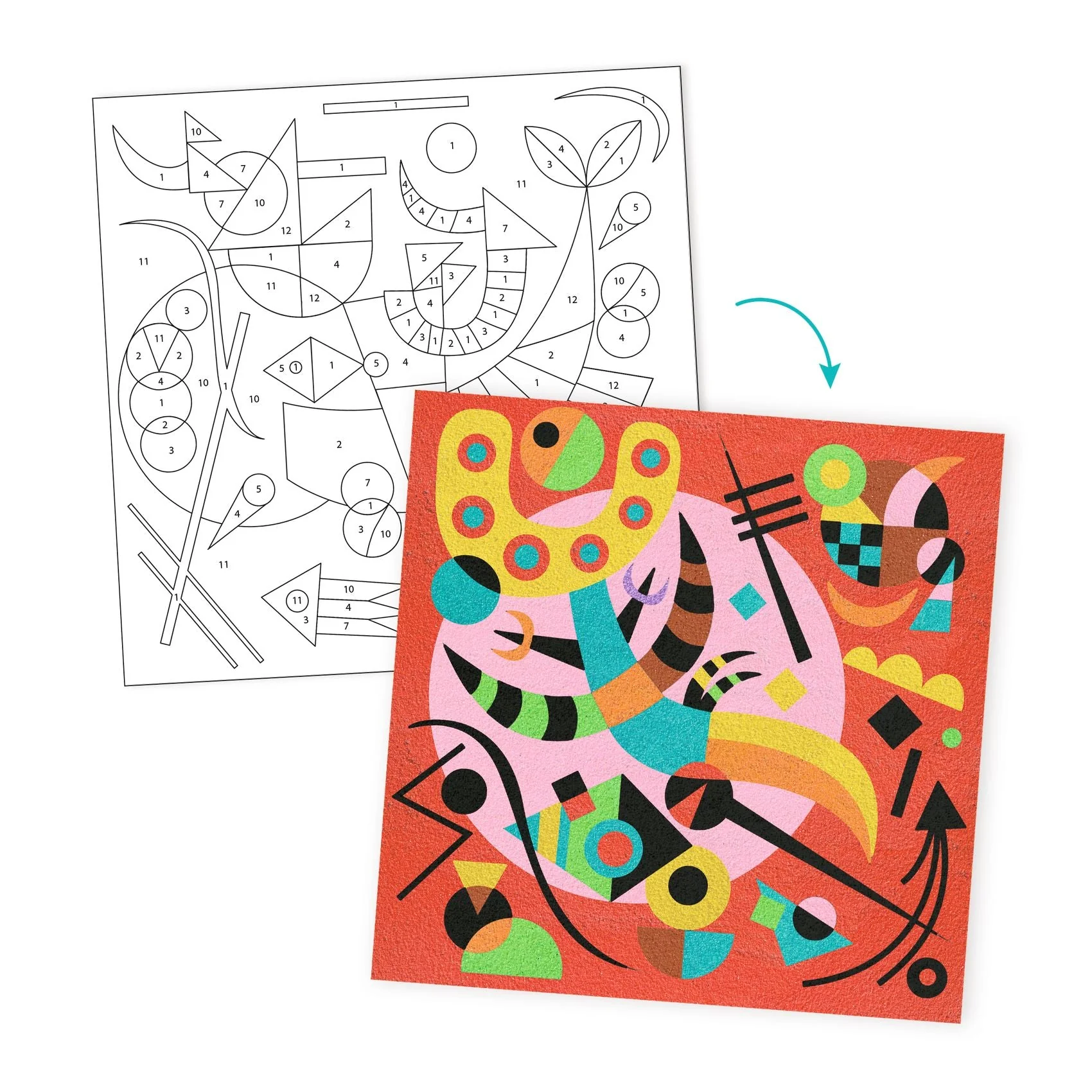Inspired By Vassily Kandinsky - Color Sands