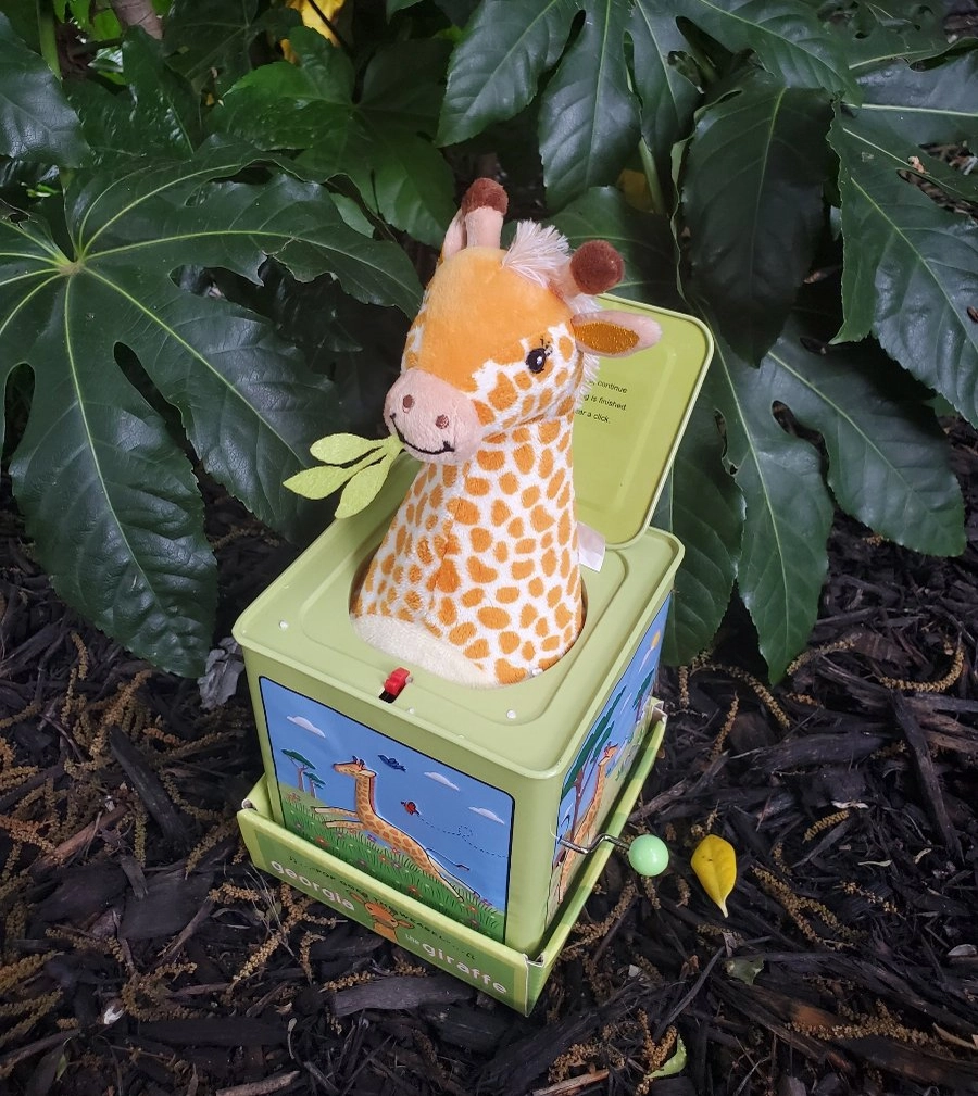 Giraffe Jack in the Box
