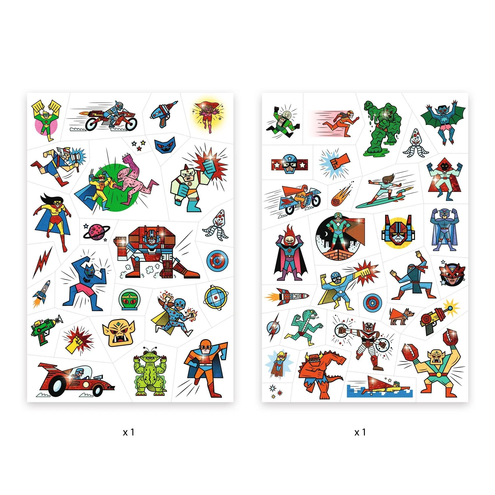 Tattoos Heroes vs Villains