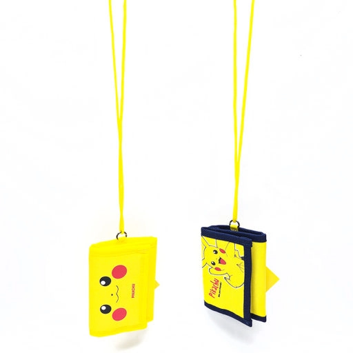 Pokemon Pikachu Velcro Neck Wallet