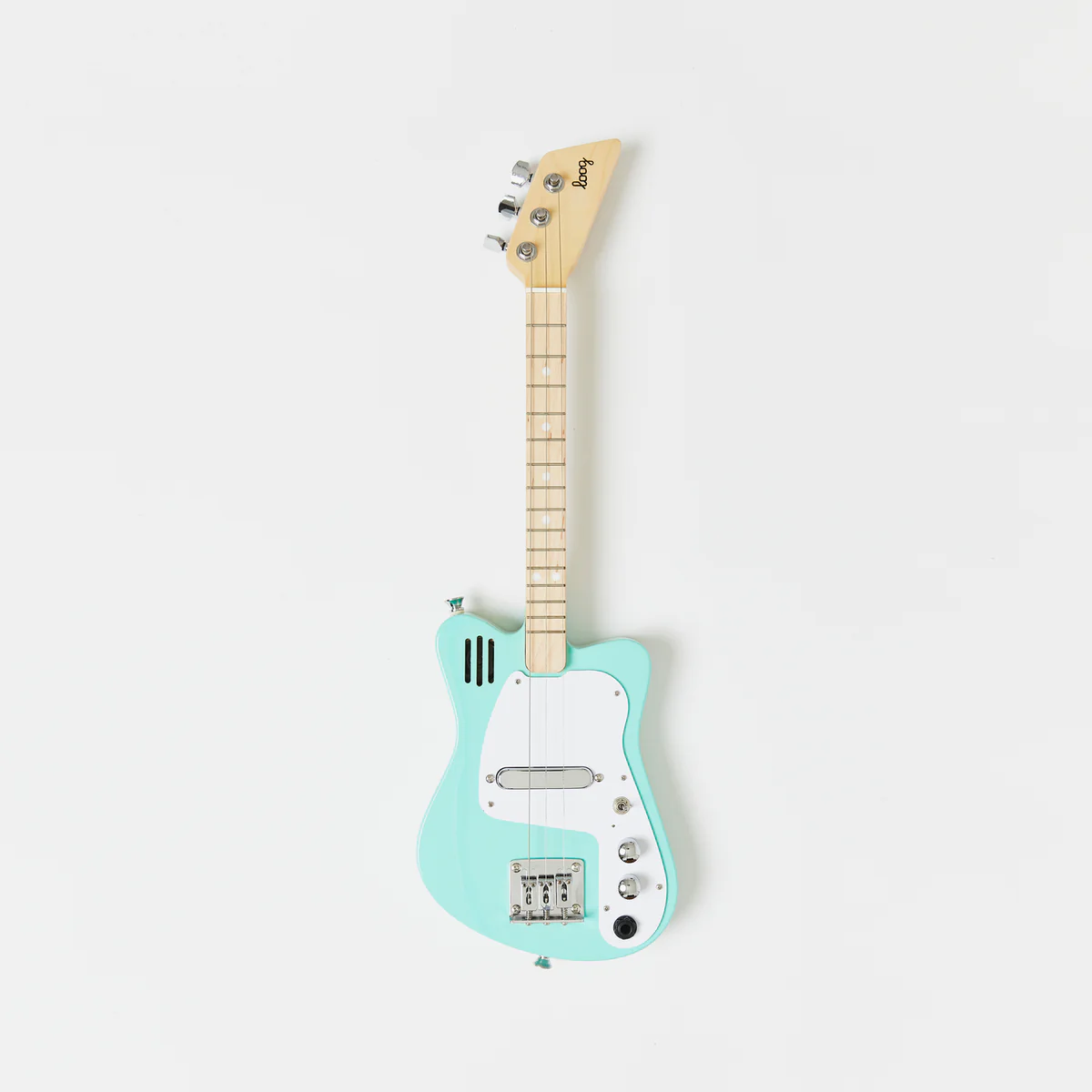 Loog Mini Electric Green + Built-In Amp