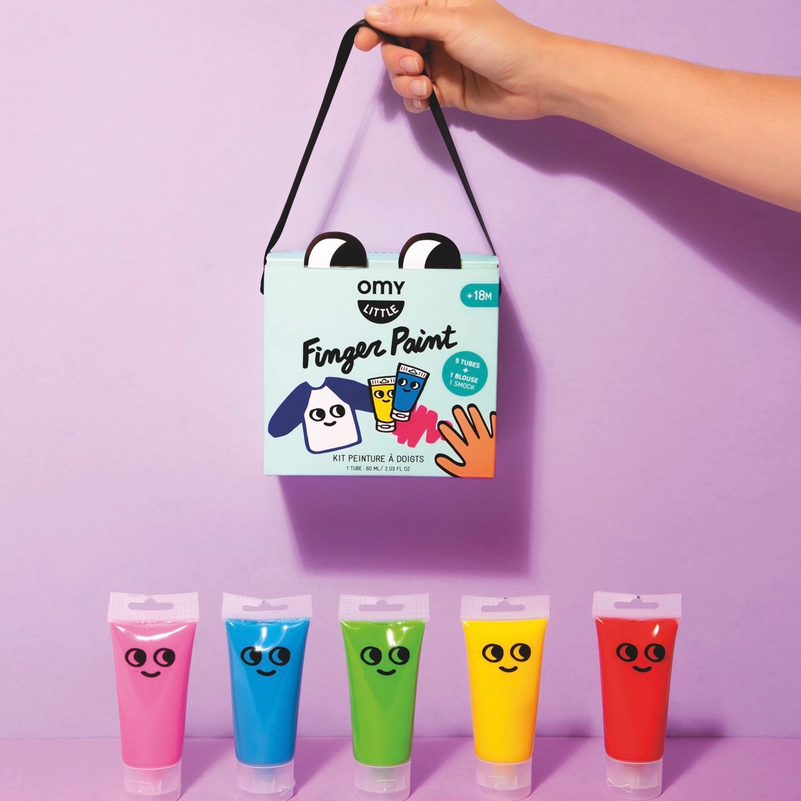 Kid's Finger Painting Kit (+18 Months)