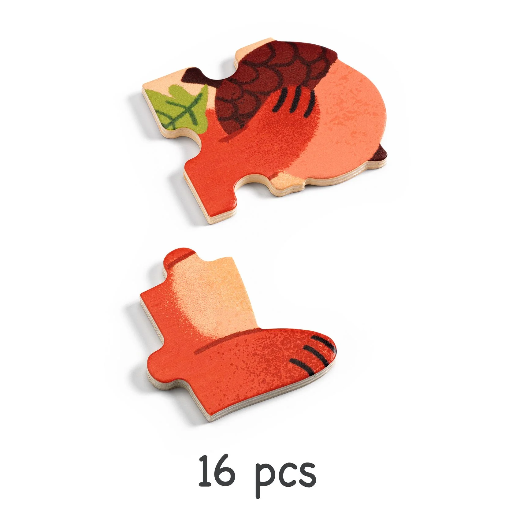 Wooden Puzzles Puzzlo Nut -16pcs