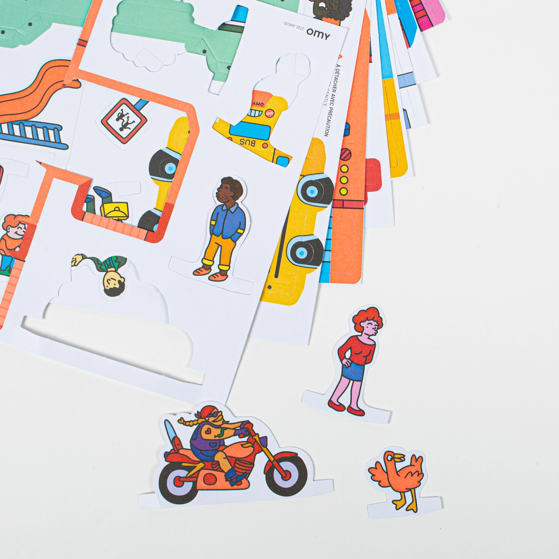 3D Paper toys - City