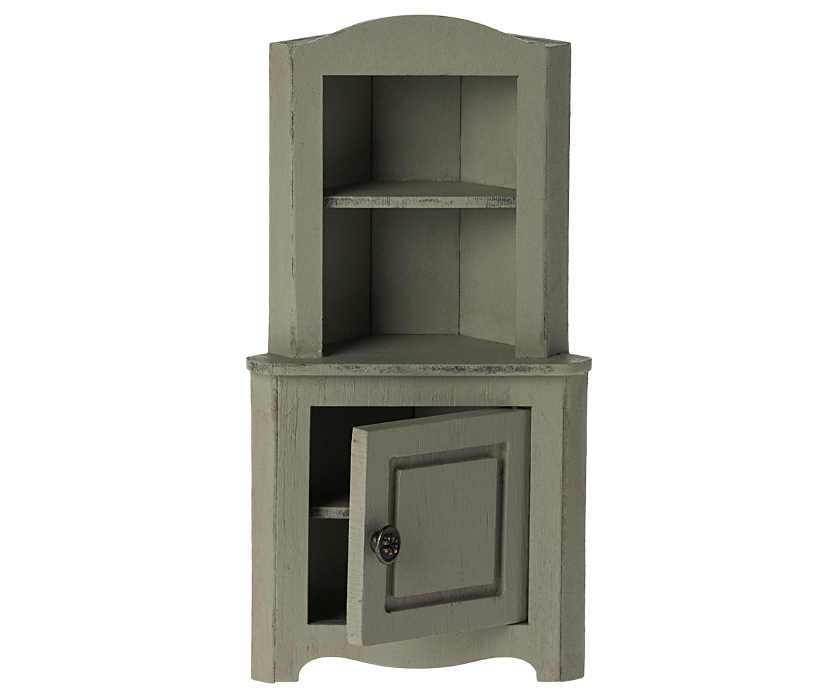 Corner cabinet, Mouse - Dark Green