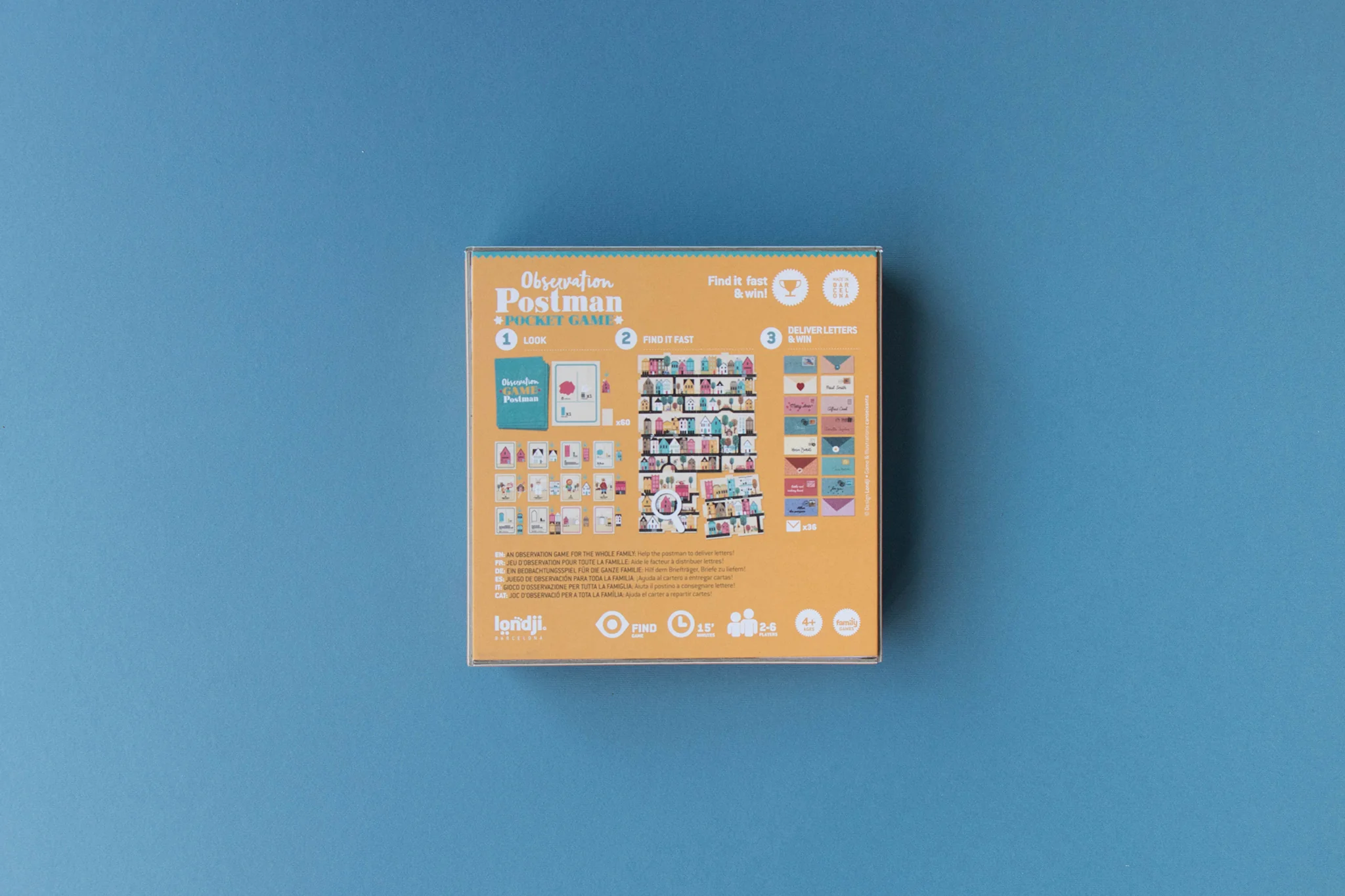 Postman Observation Game - Pocket Size Game
