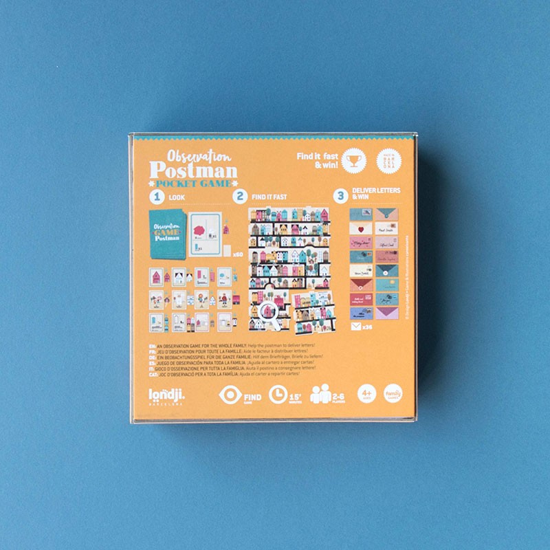 Postman Observation Game - Pocket Size Game