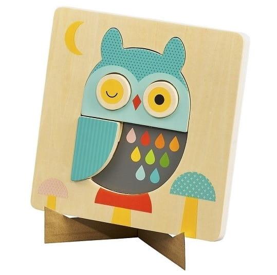 Little Owl Chunky Wood Puzzle
