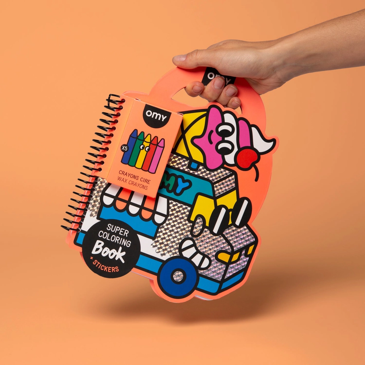 Yummy Super Coloring & Sticker Book