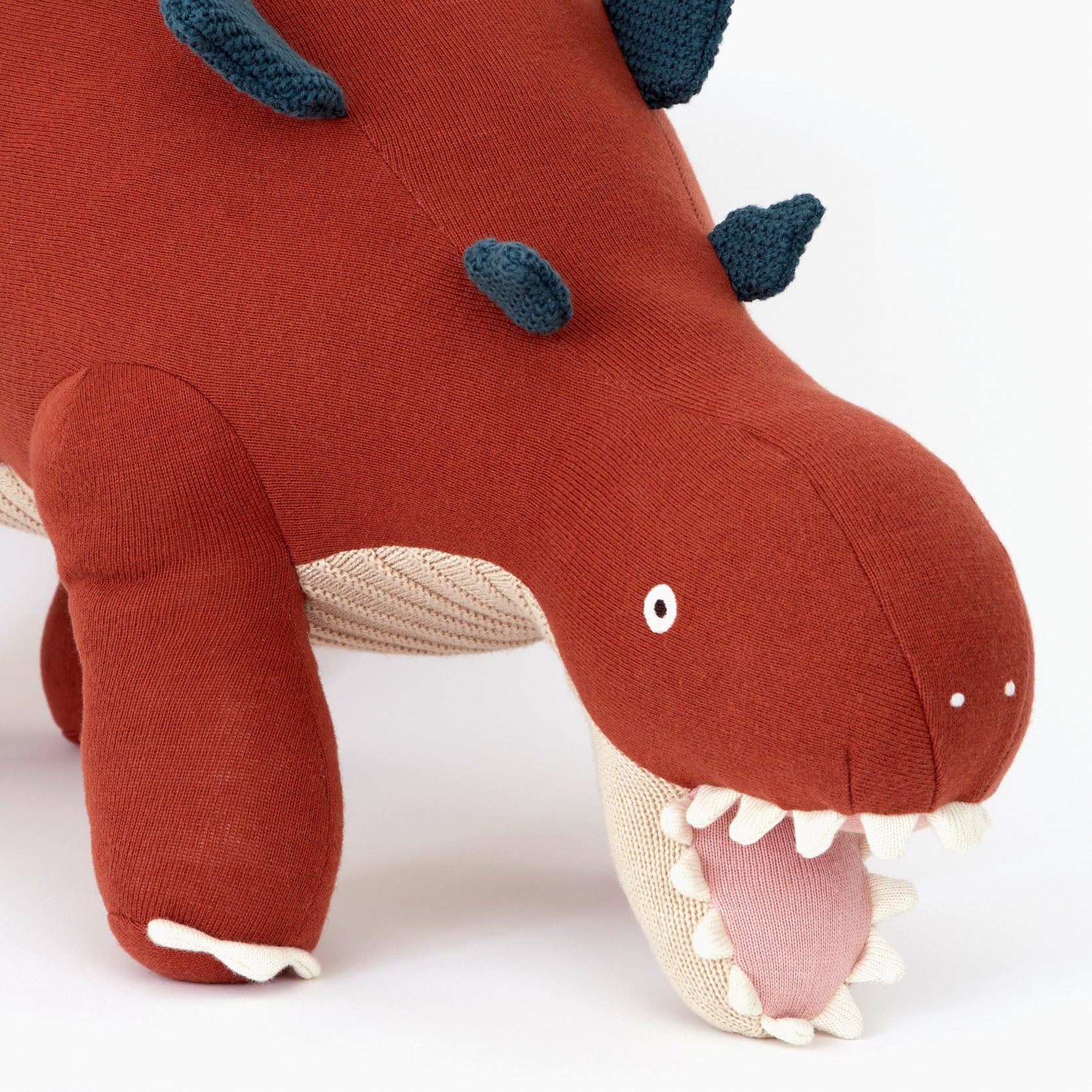 Large Stegosaurus Knitted Toy - Dinosaurs
