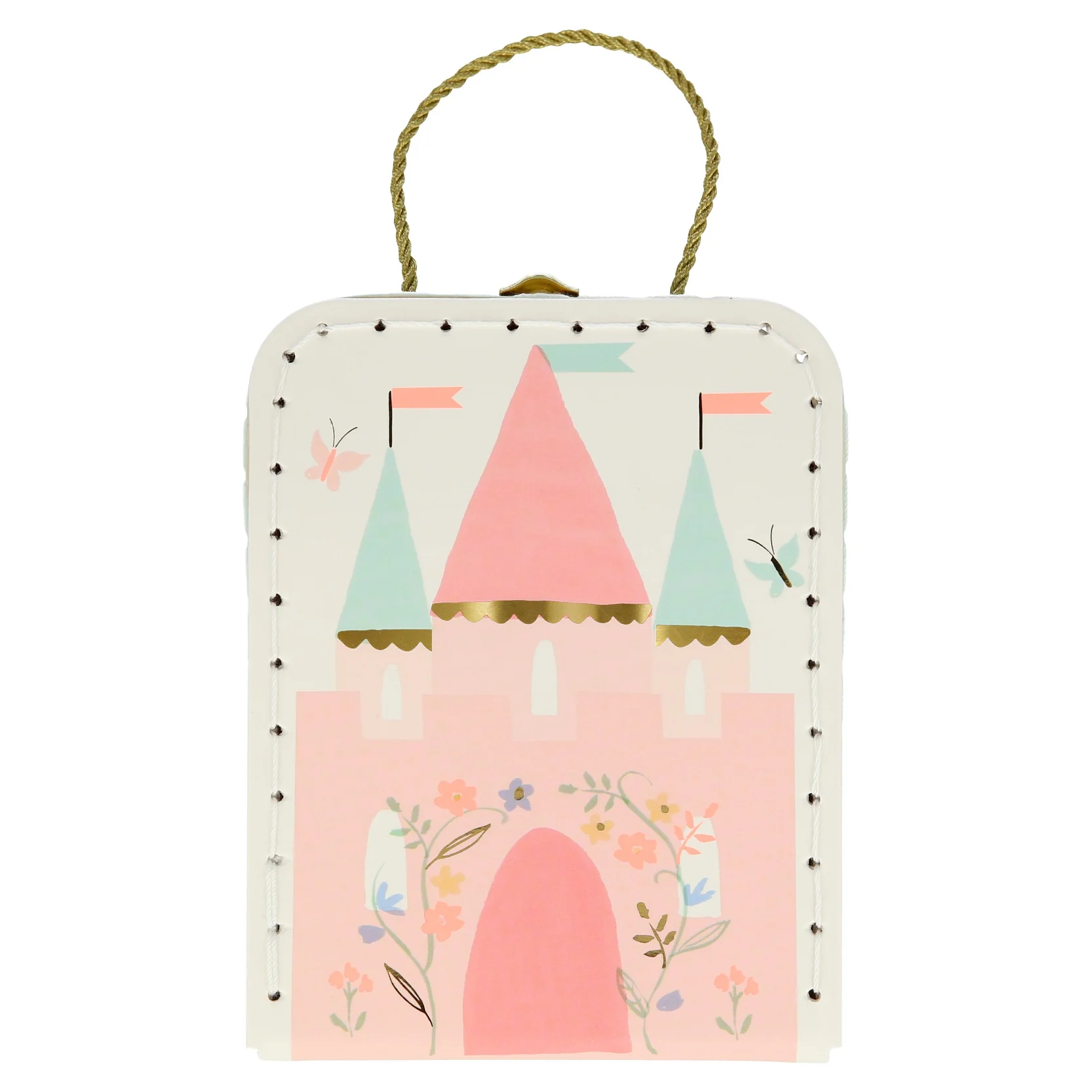 Castle & Princess Cat Mini Suitcase