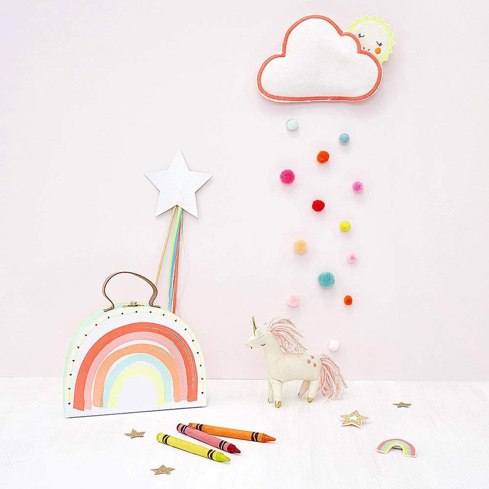 Unicorn Mini Suitcase Doll