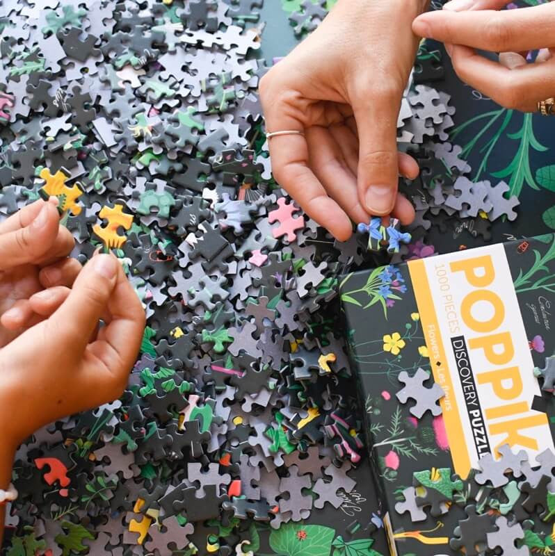 Botanical Flowers-1000 pcs Puzzle