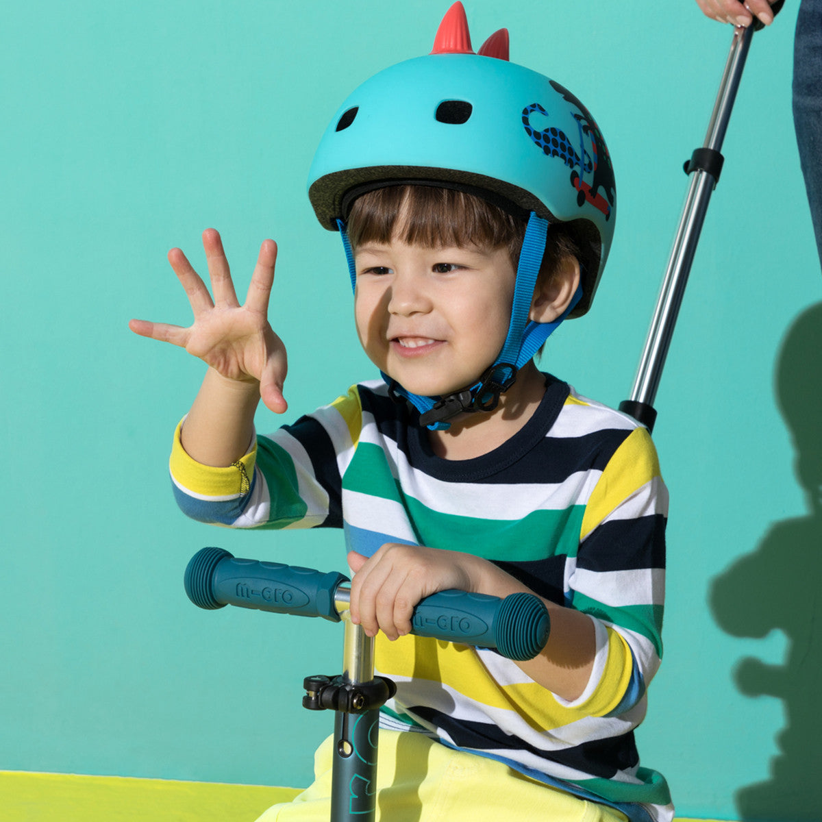 Micro Helmets - 3D Scootersaurus