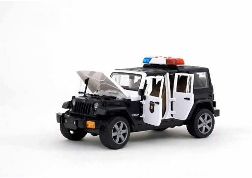 Jeep Rubicon Police car + light skin Police