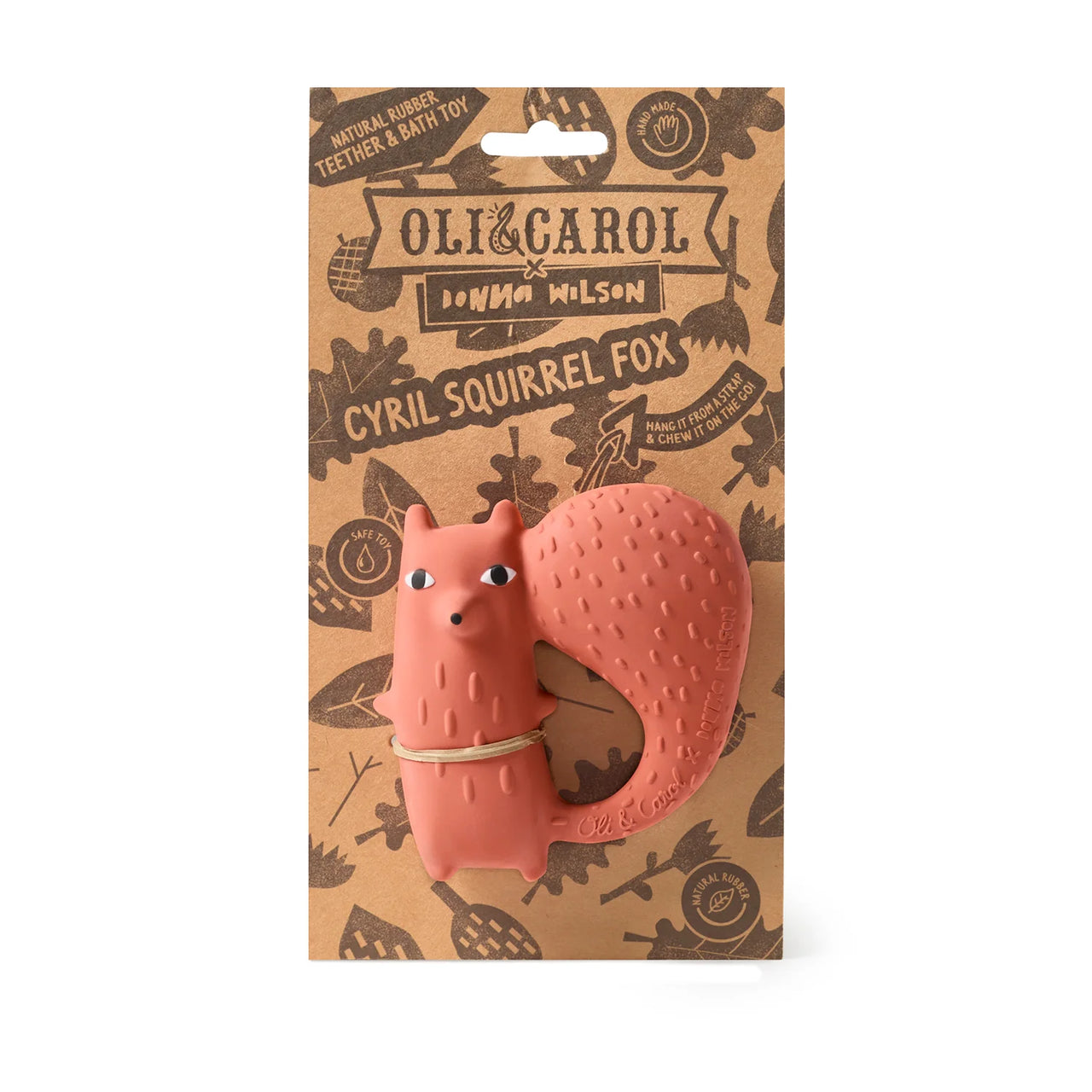Cyril Squirrel Fox Teether - Donna Wilson