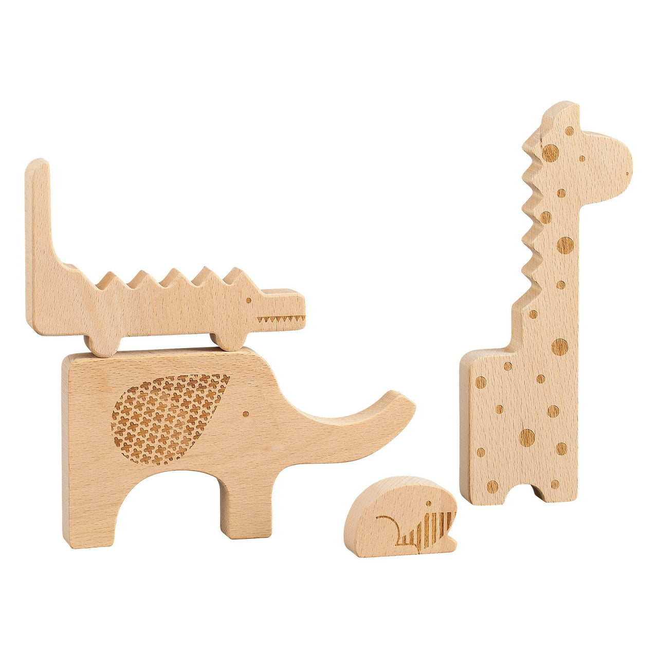Safari Jungle Wood Puzzle &+Play