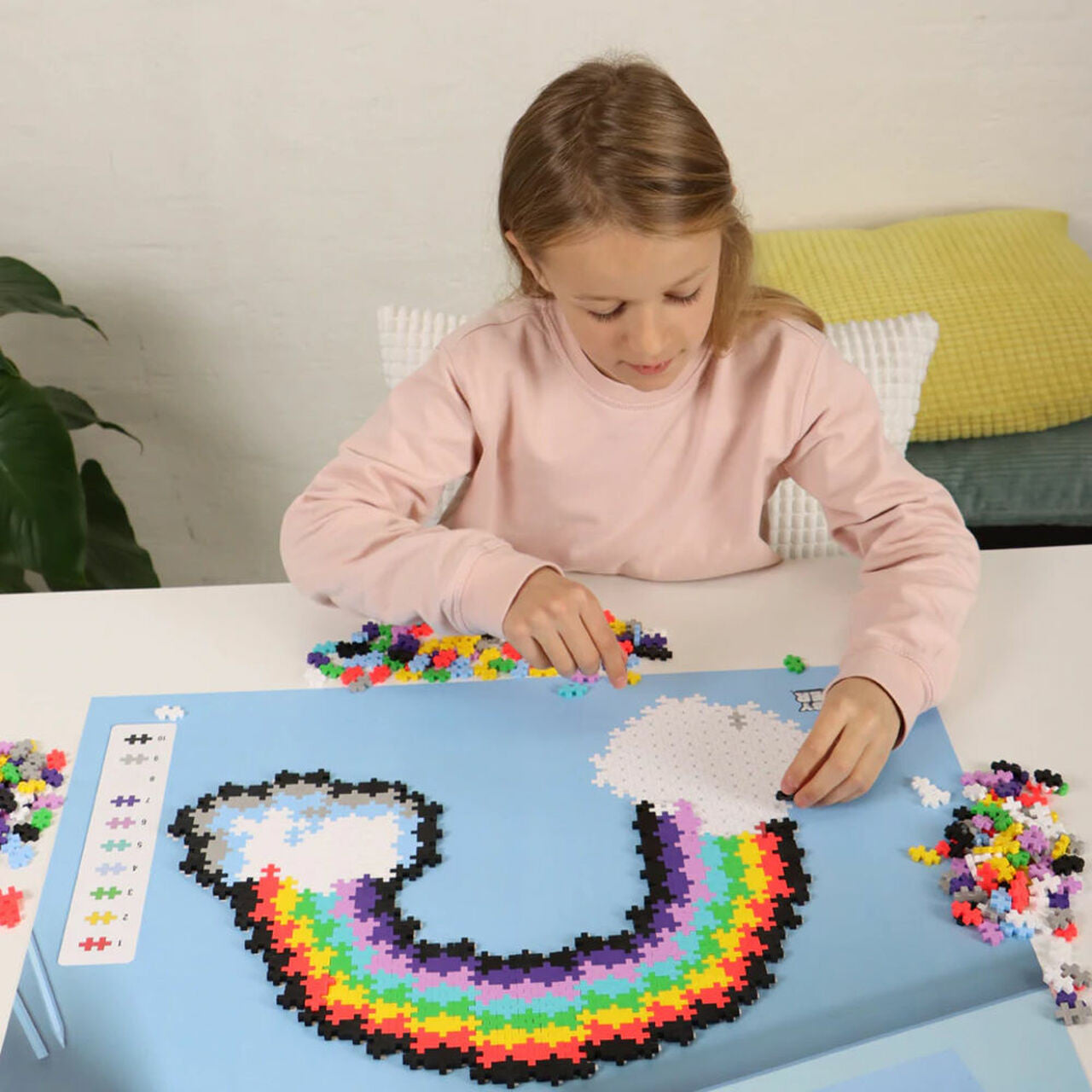 Puzzle by Number 500pcs Rainbow