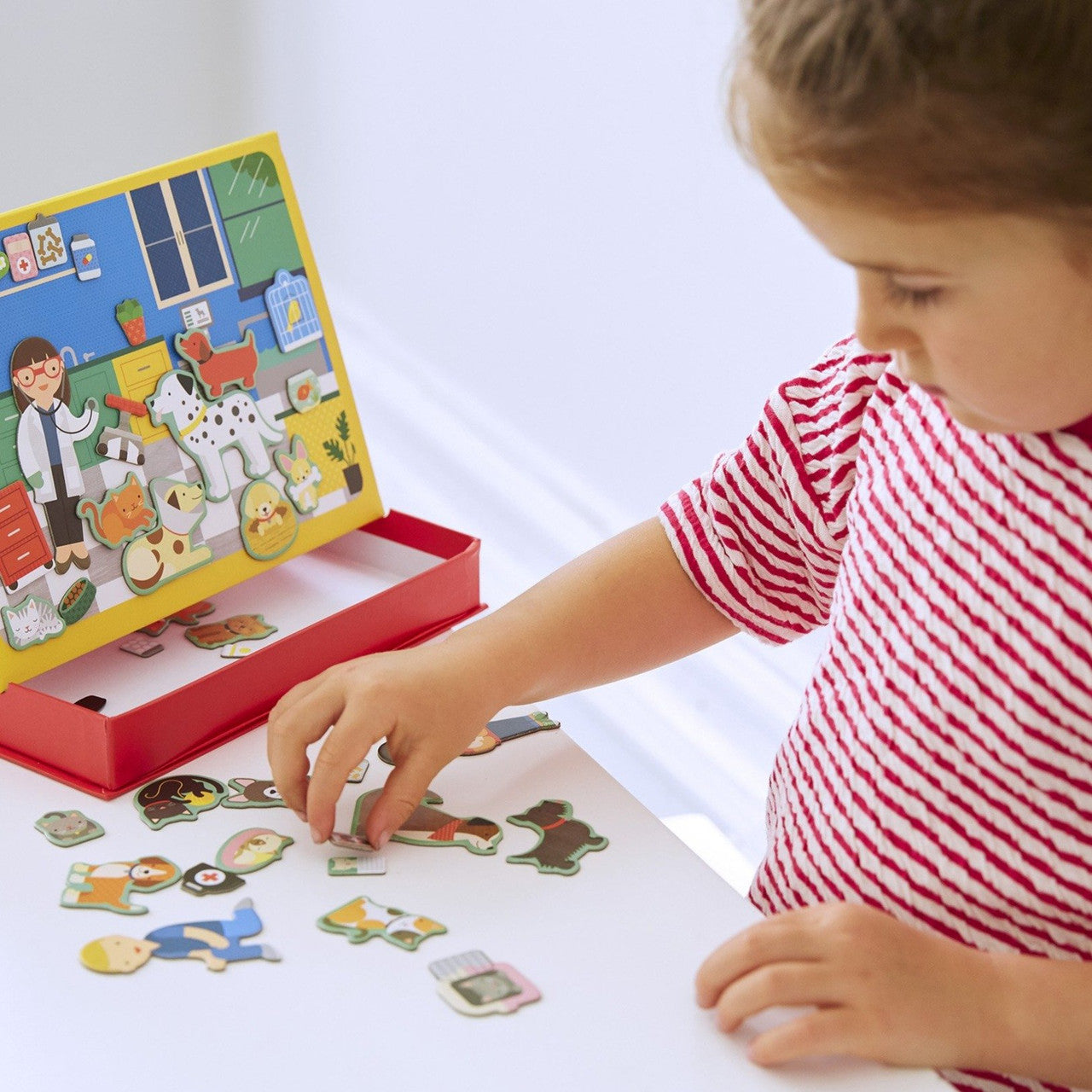 Magnetic Play Set Pet Hospital