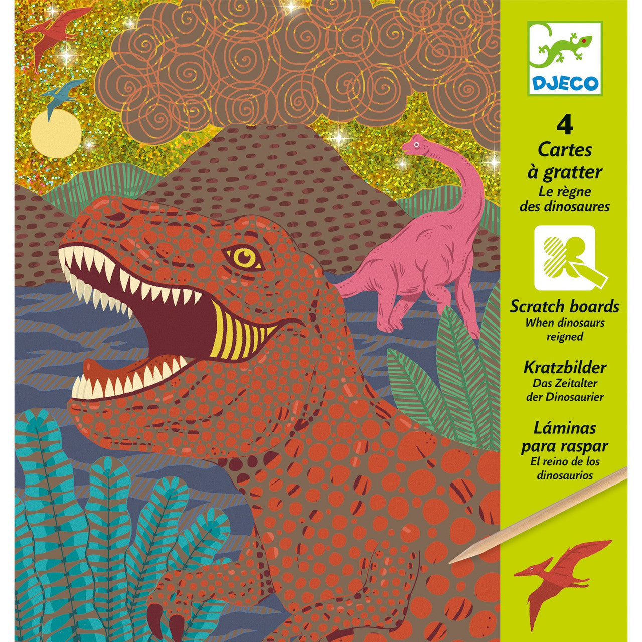 Scratch Cards Dinosaurs