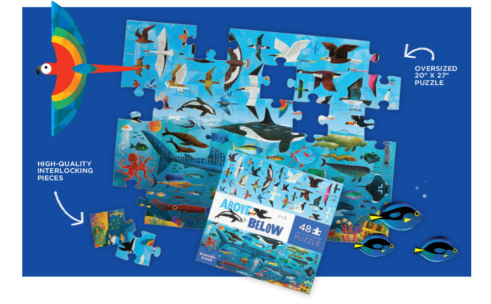 48-pc Above & Below-Sea and Sky
