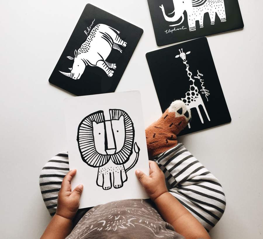 Art Cards For Baby Woodland
