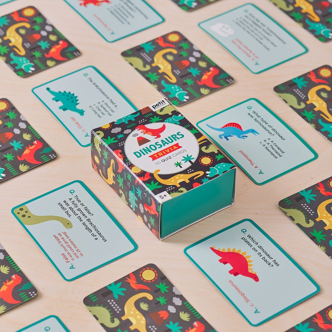 Trivia Cards Dinosaurs