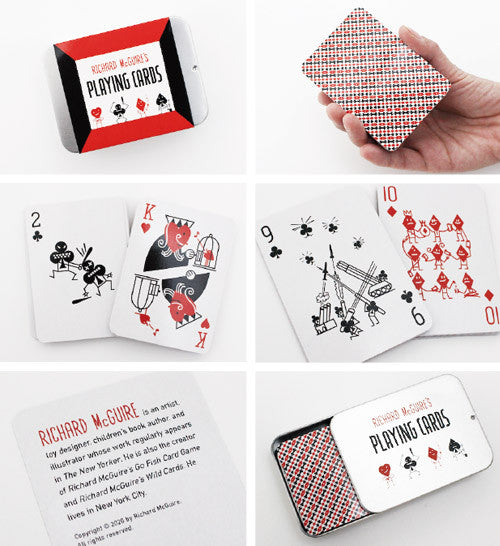 Richard McGuire's Playing Cards