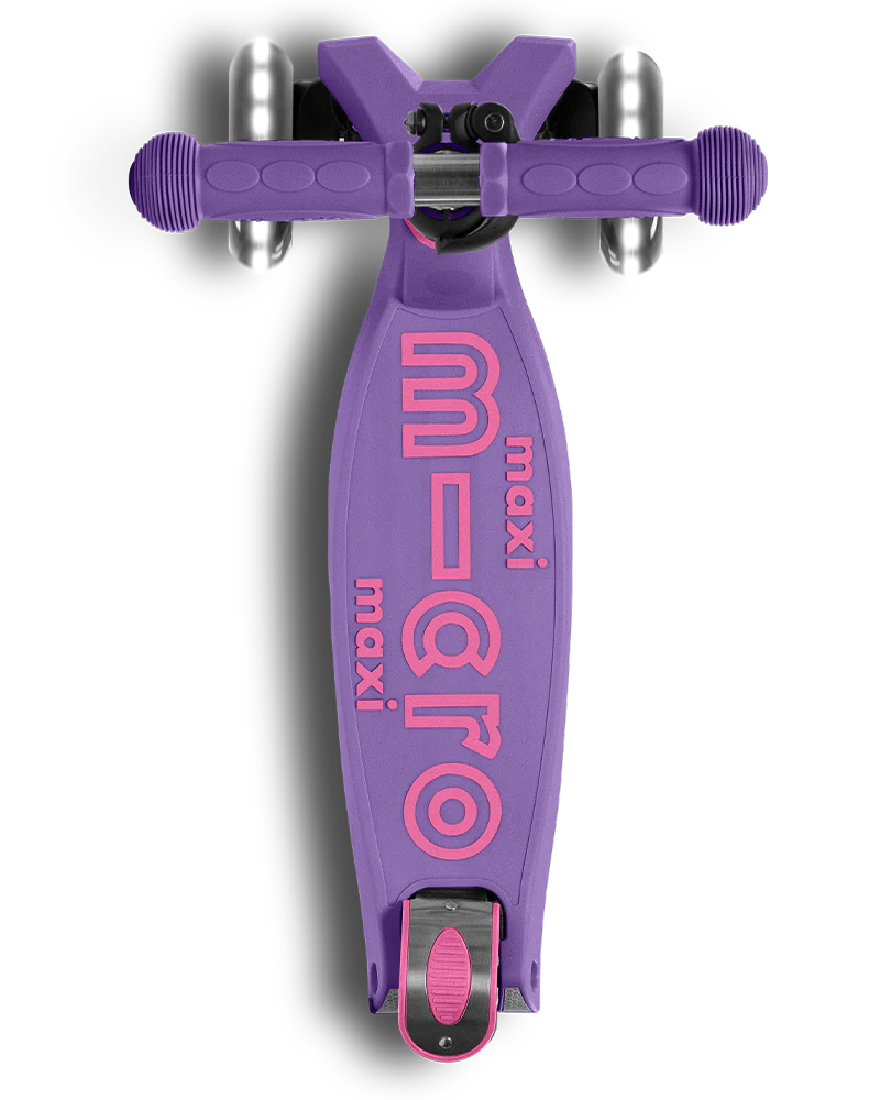 Micro Maxi Foldable LED Scooter - Purple