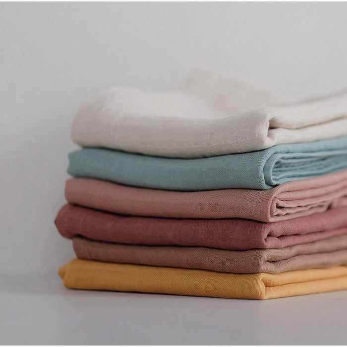 Mini Muslin Swaddle, Teal