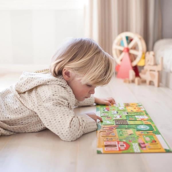Follow + Spot Puzzle At The Farm - 10 pcs
