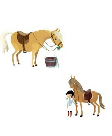160 Stickers Chevaux- Horse