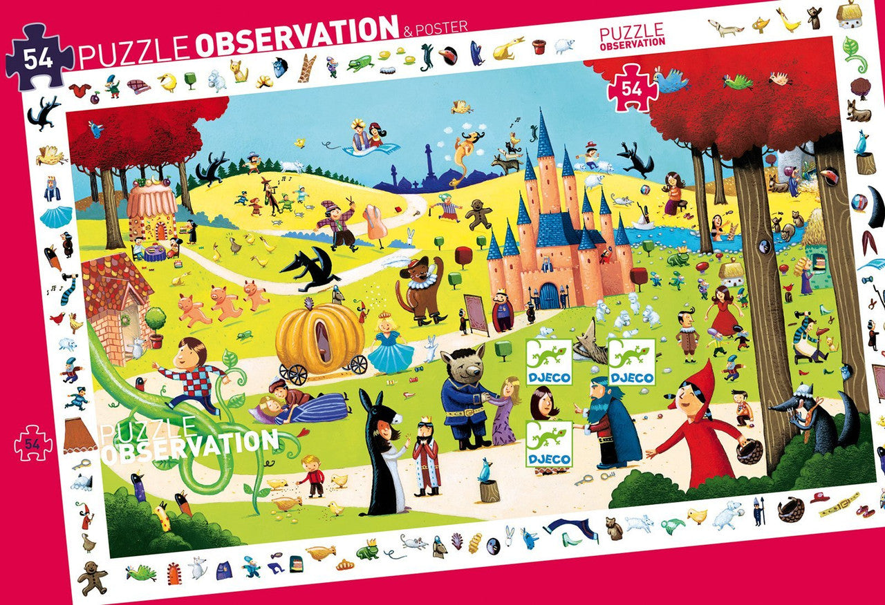 Observation Puzzles 54pcs Tales