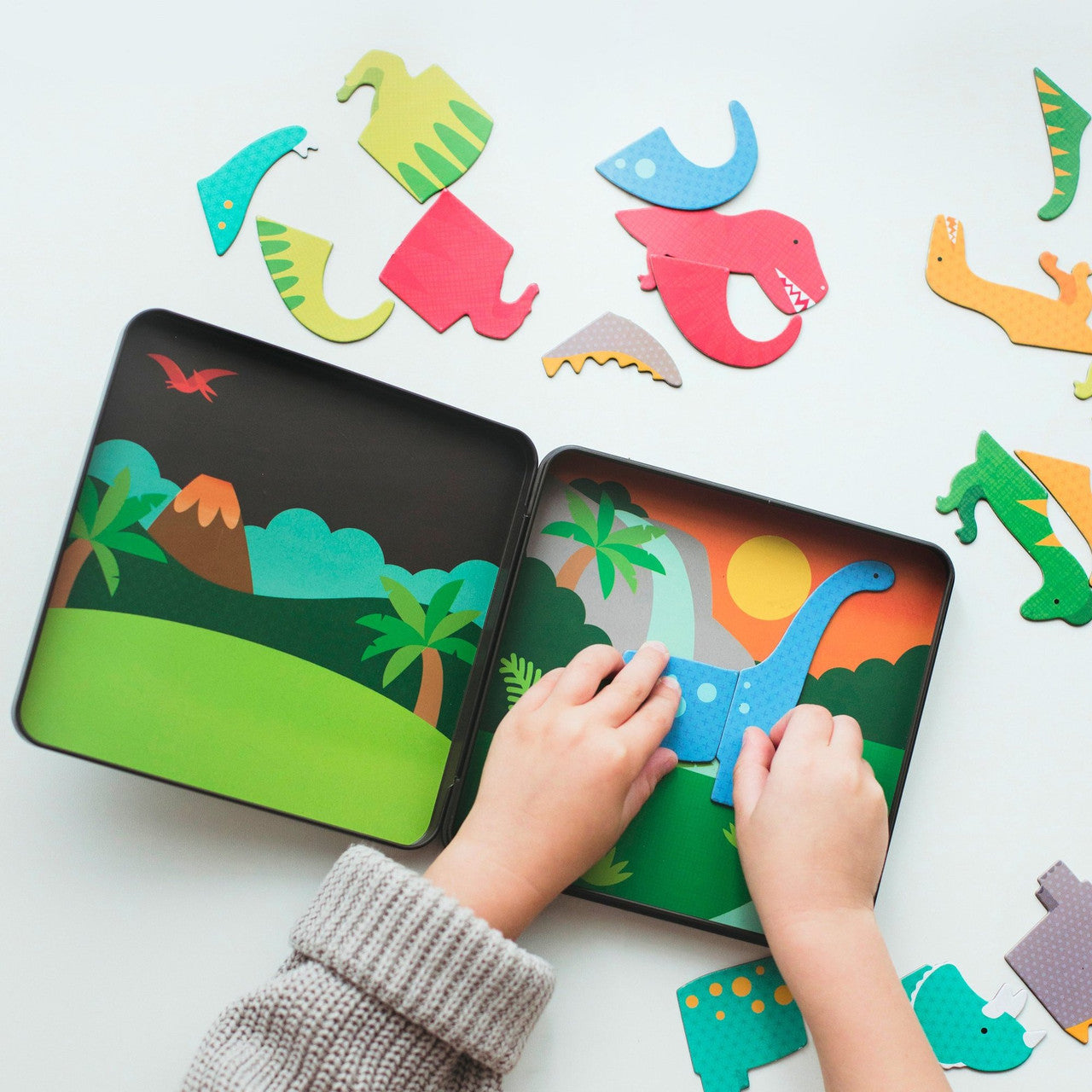 Dinosaur Kingdom Magnetic Set