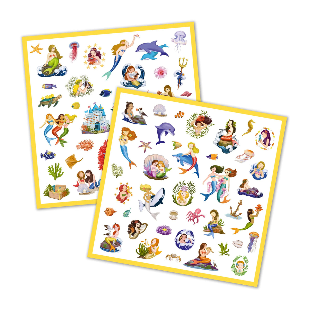 160 Stickers Mermaids