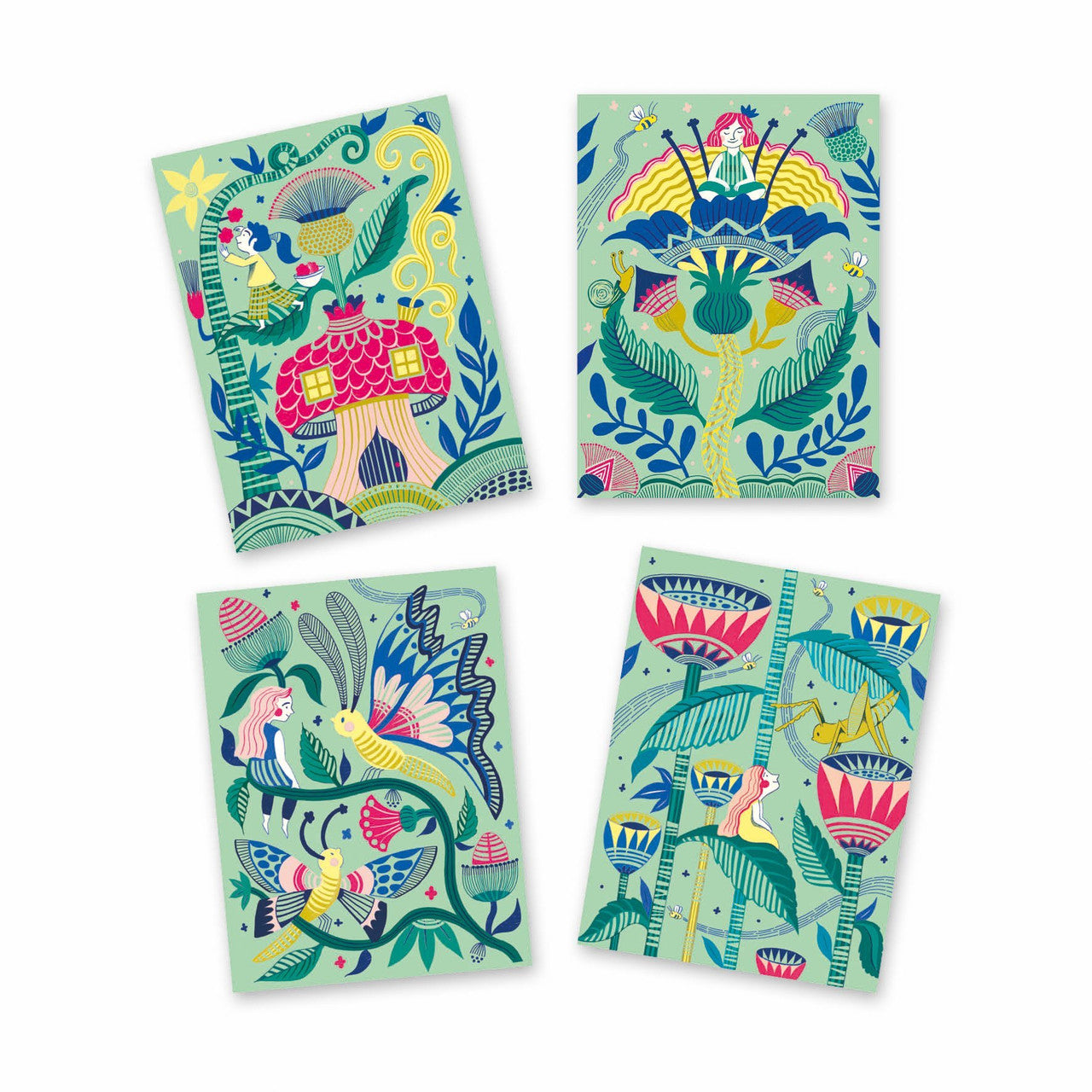 Scratch Cards Fantasy Garden