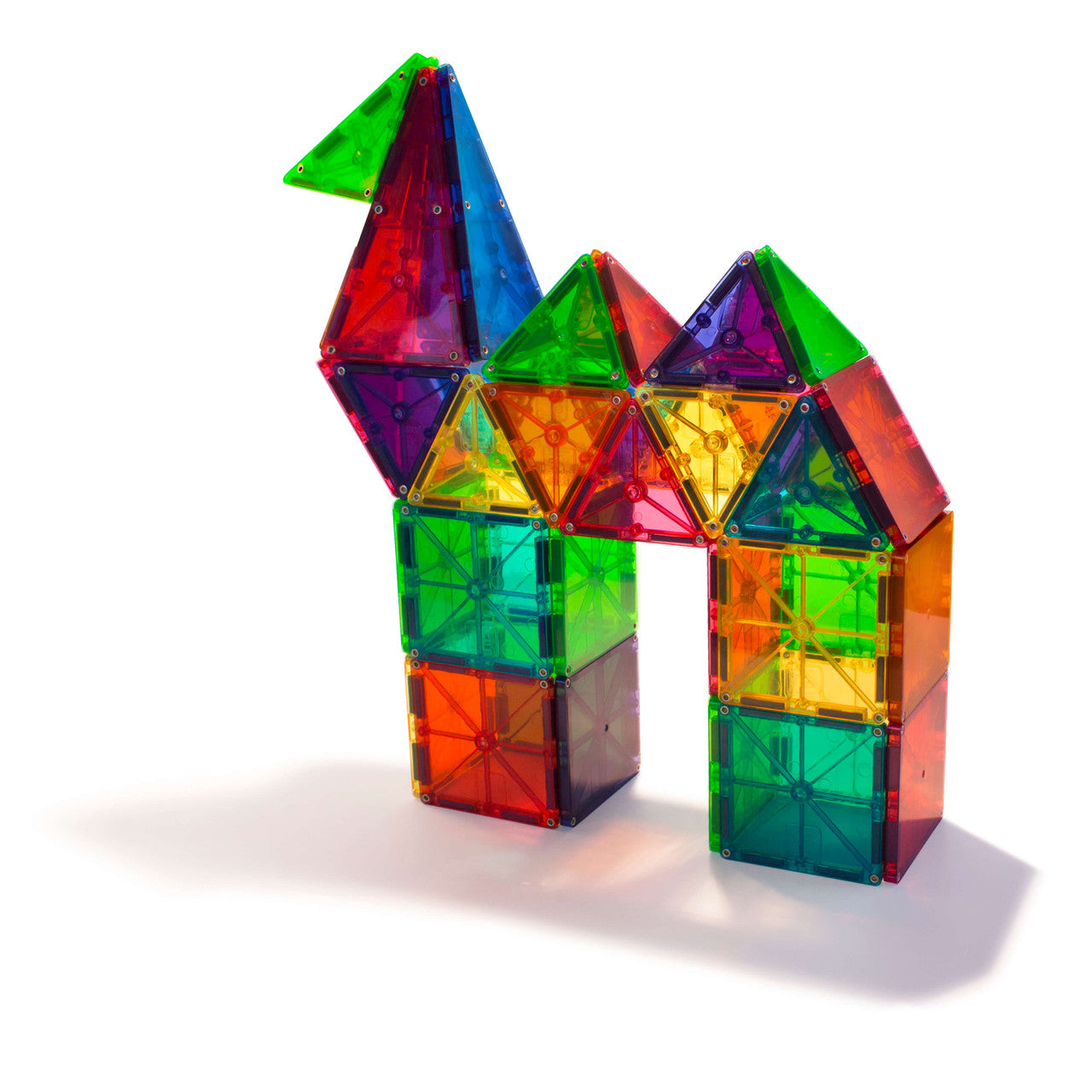 Magna-Tiles® Clear Colors 100pcs