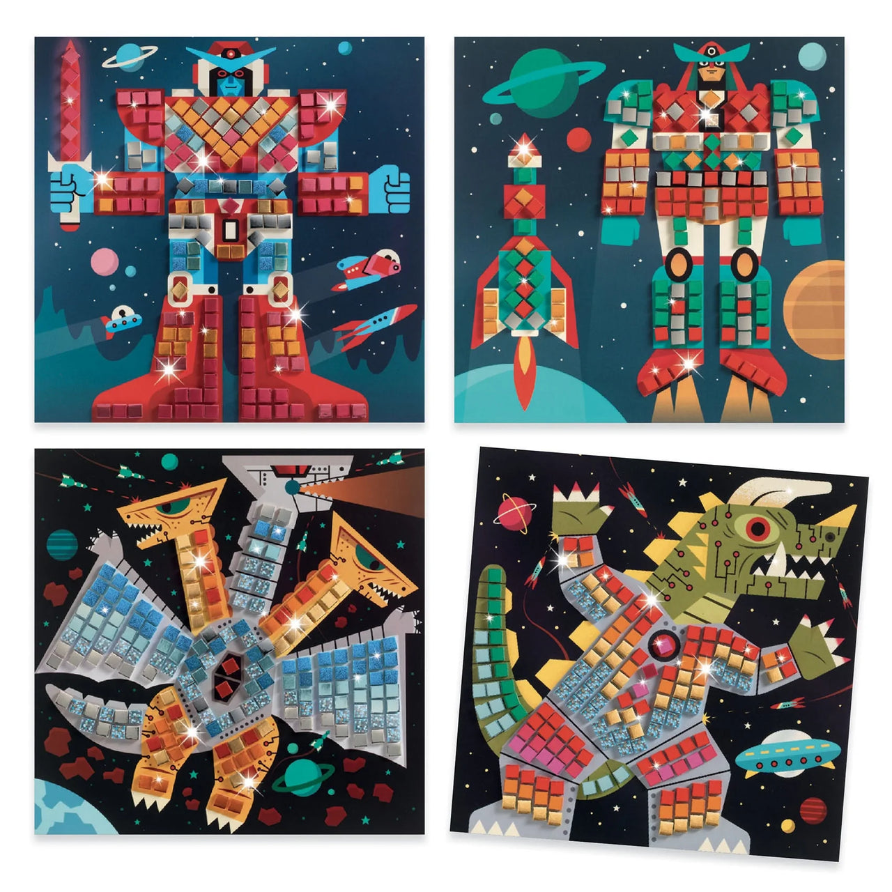 Mosaic Space Battle